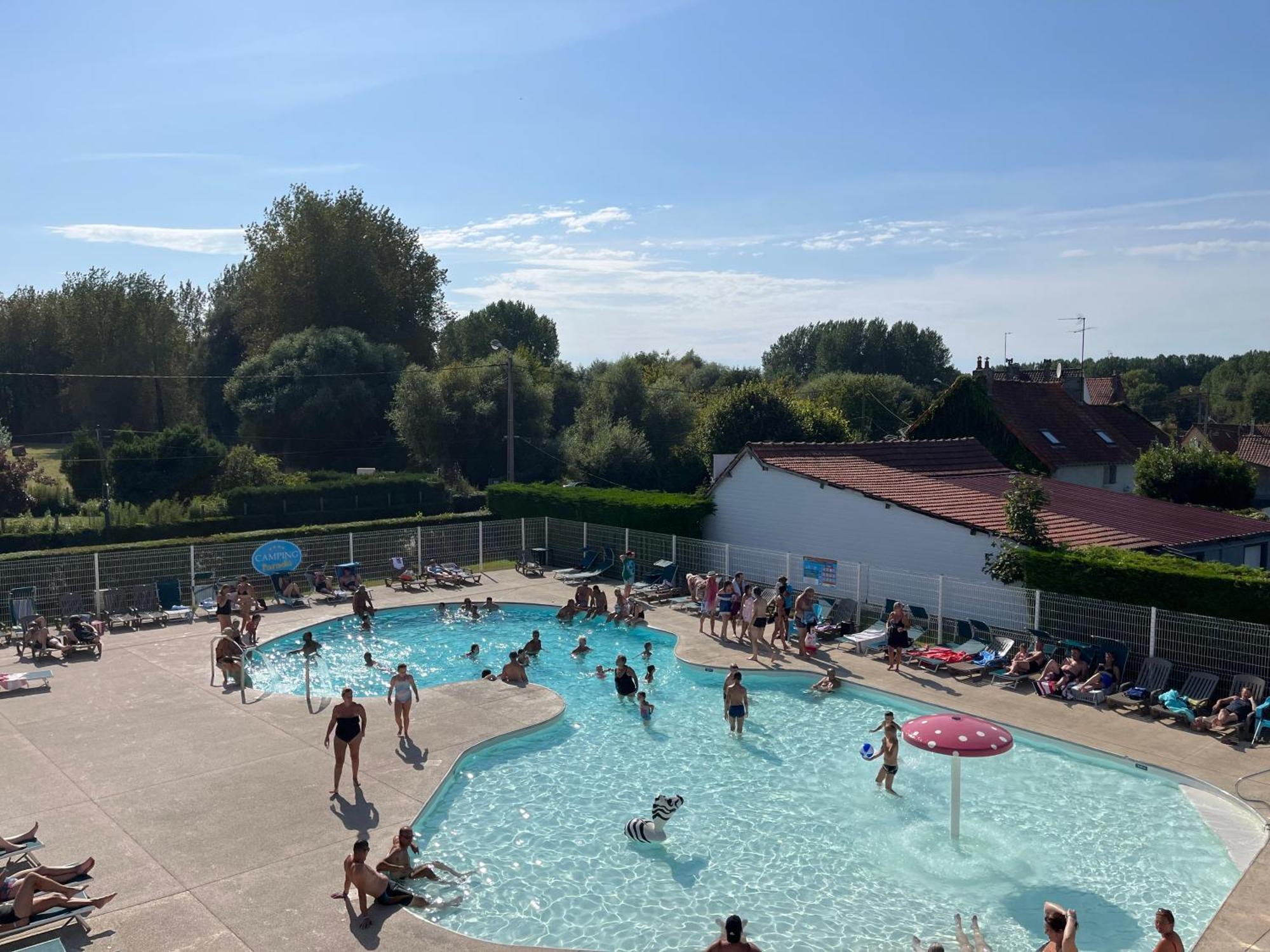 Camping Paradis Le Royon Fort-Mahon-Plage Exterior foto